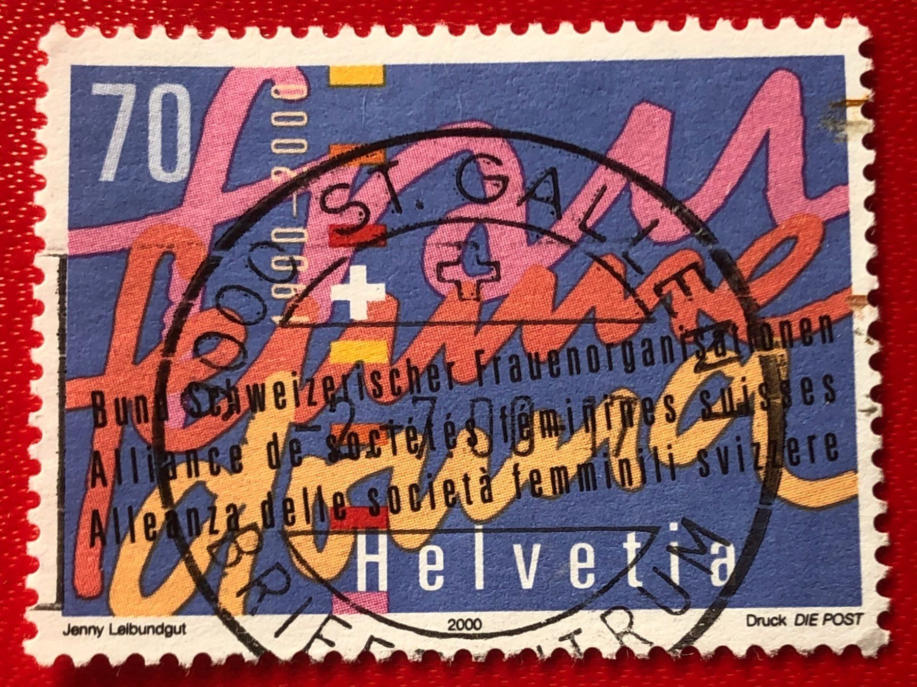 Tutti i francobolli: Nr.997 mit VollStempel St.Gallen – Usato da Aarau venduto da Billa007