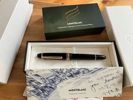 Füller: Montblanc 146/ Mit Calligraphy Curved Nib