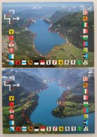Bundesfeierpostkarte Nr.97/98 - 1991 - Weg der Schweiz, neu