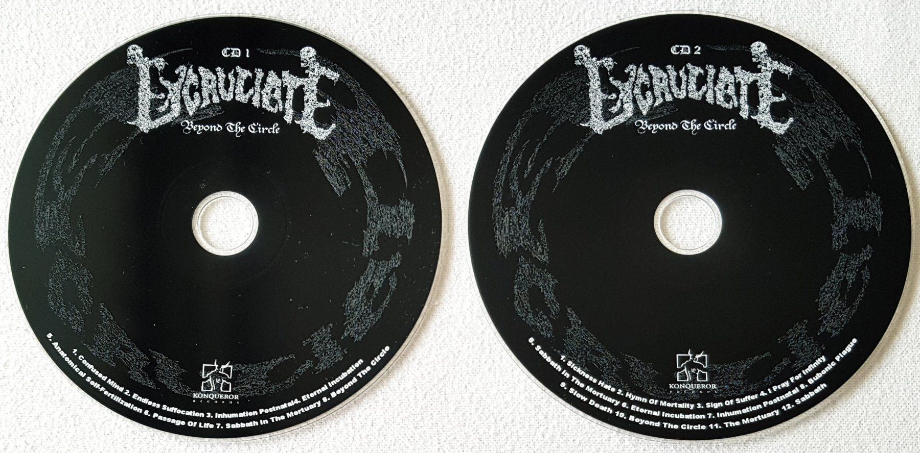 CDs: Excruciate ‎– Beyond The Circle - 2 x CD - 2003 – D'occasion à Uster par Zardodel 2