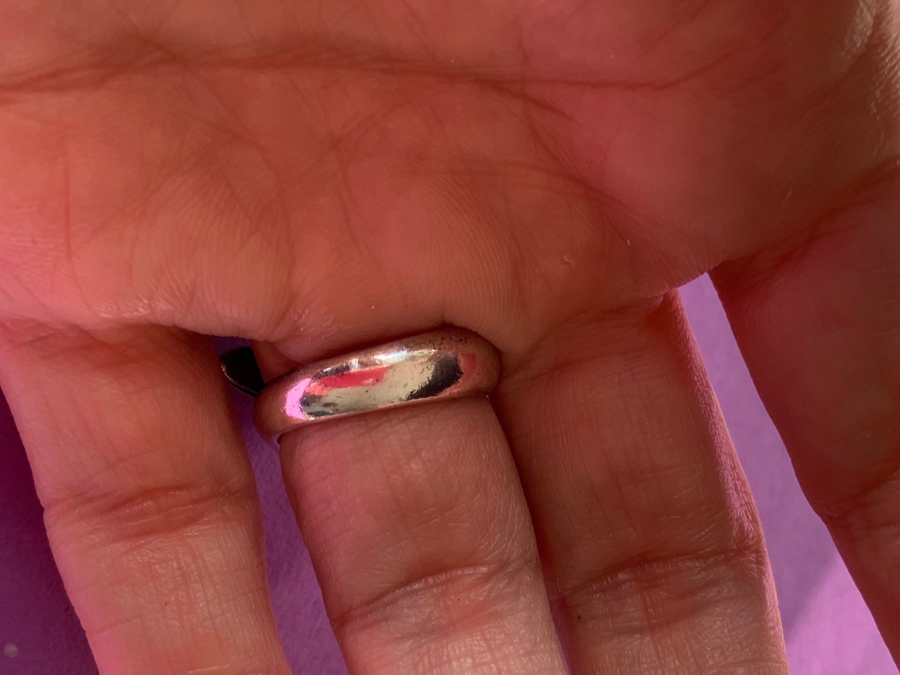 Ringe: Silberring DELPHIN umschlungen (55) – Gebraucht aus Dittingen von Bellevista 7