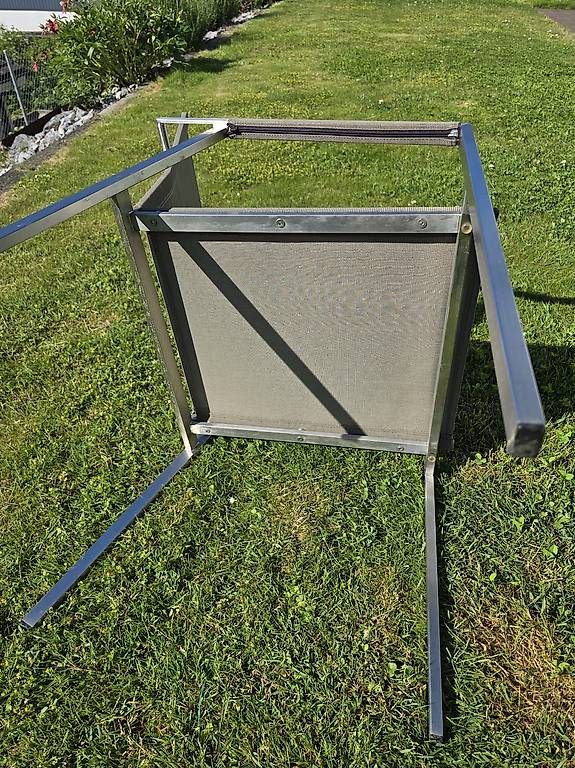 Sedie: Premium Edelstahl Gartenstühle  Modernes Design – Usato da Niedergösgen venduto da Hasi75 3