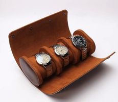Uhrenrolle Luxus Reiseetui für 3 Uhren, Watchroll, watchcase
