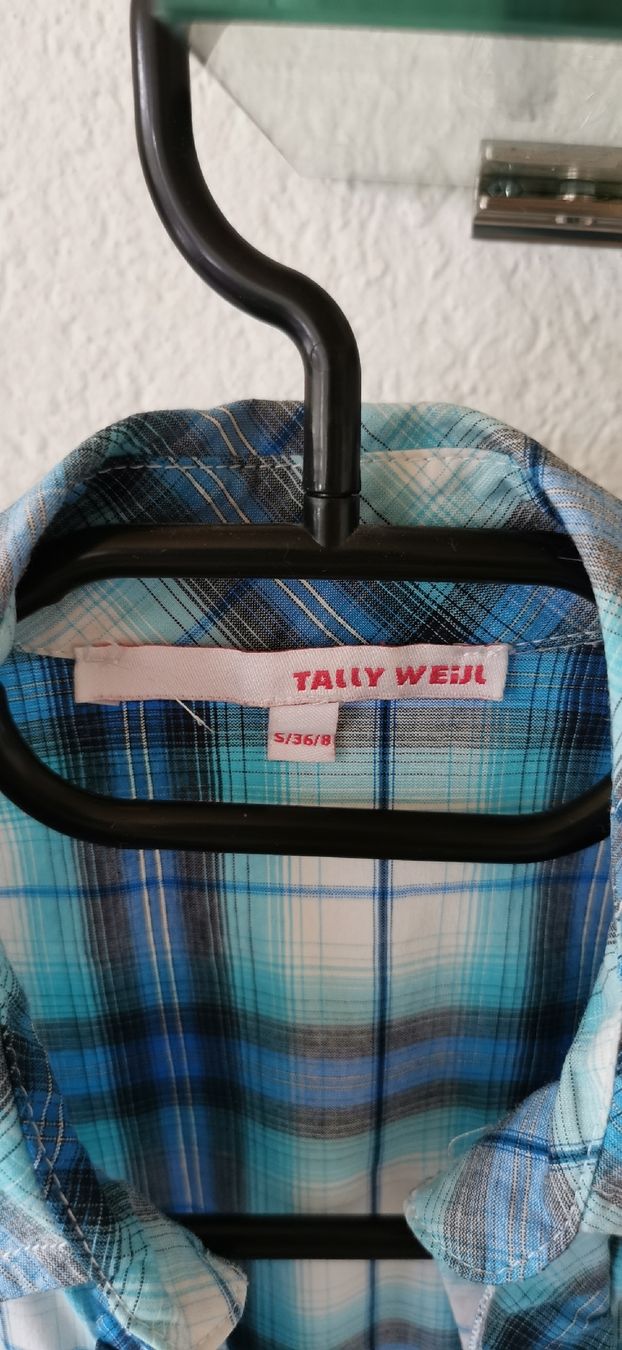 Tally Weijl Camicette: Hübsche Bluse kariert mit Rüschen – Usato da Wyssachen venduto da Soenne 2