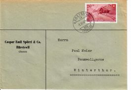 Brief, Bäretswil 1947