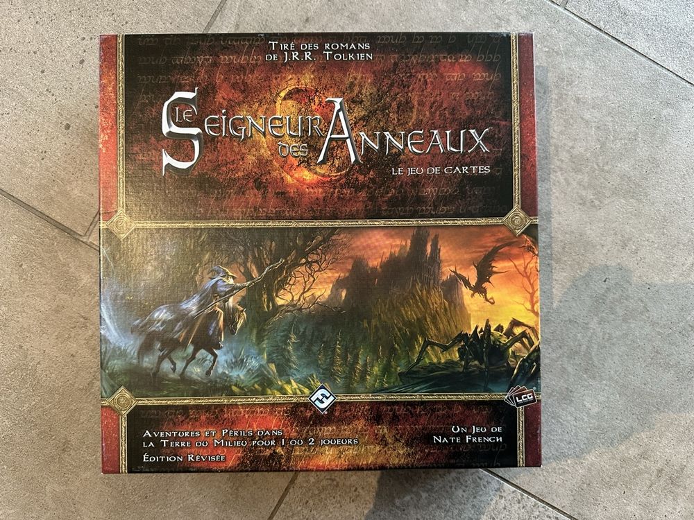 Livre De Règles - Le Seigneur Des Anneaux - Jeu De Batailles, Jeu De Figurines, Occasion