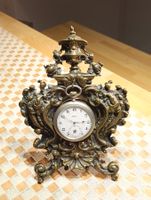 Viktorianisches Zeit Taschenuhr Halter aus Bronze Top