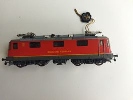 E-Lok Re 4/4 III der SOB von Hag H0, GS, Fabrikneu