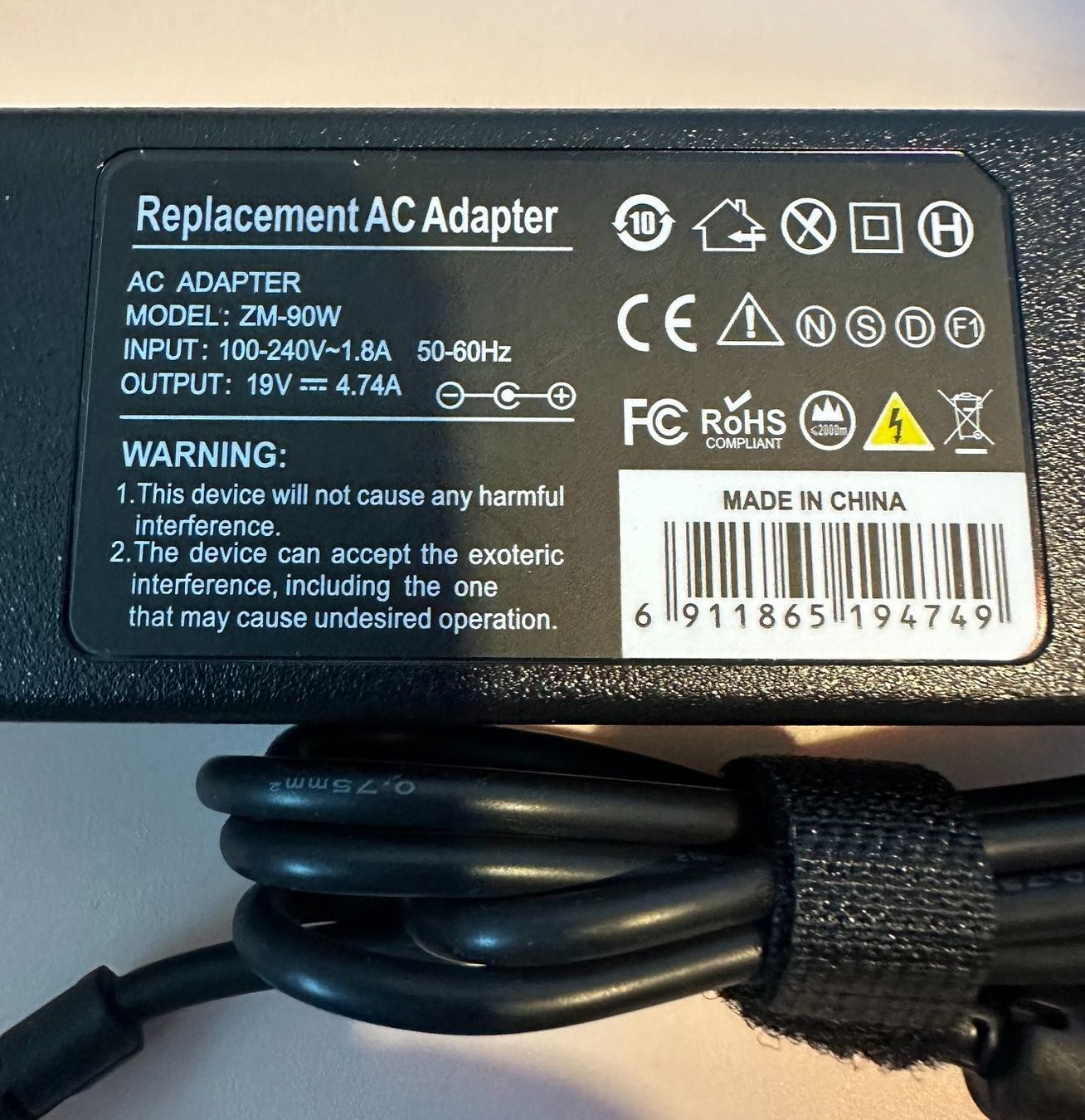 Ladegerät: AC ADAPTER – Neu (gemäss Beschreibung) aus Nidau von EXP40 1