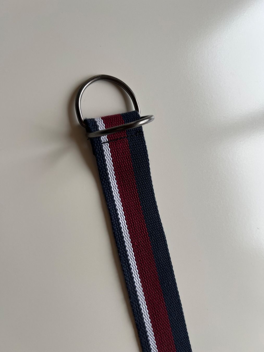 Tommy Hilfiger Cinture: Tommy Hilfiger Stoffgurt mit Doppelring 115cm – Usato da Chur venduto da van_hnc6