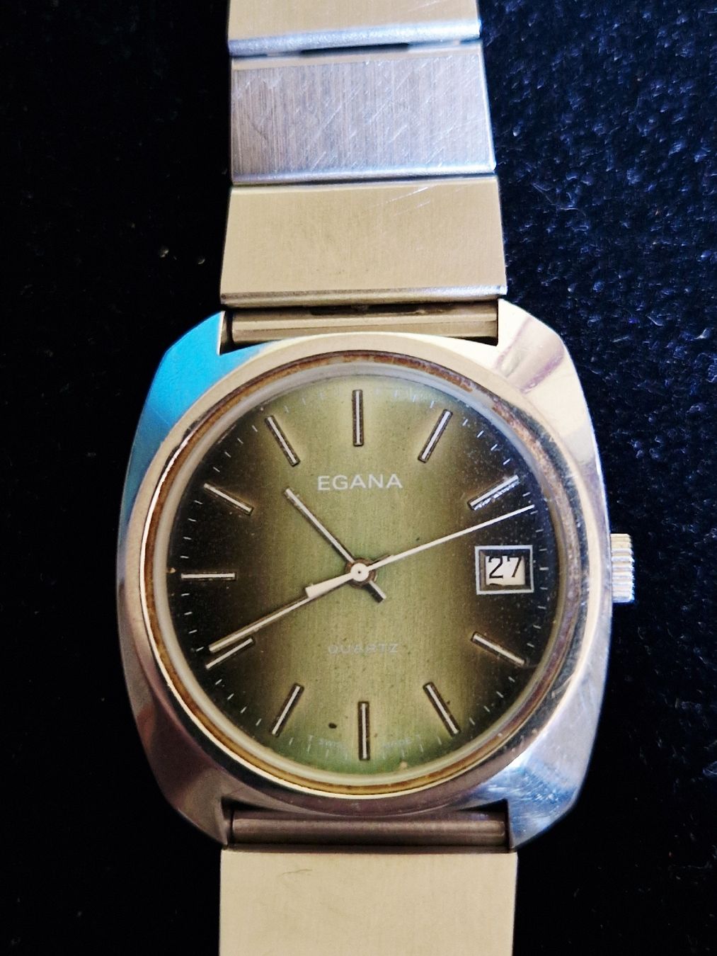 Orologi: Montre vintage EGANA Quartz - Acier inoxydable  – Usato da Undervelier venduto da Tufitufi7