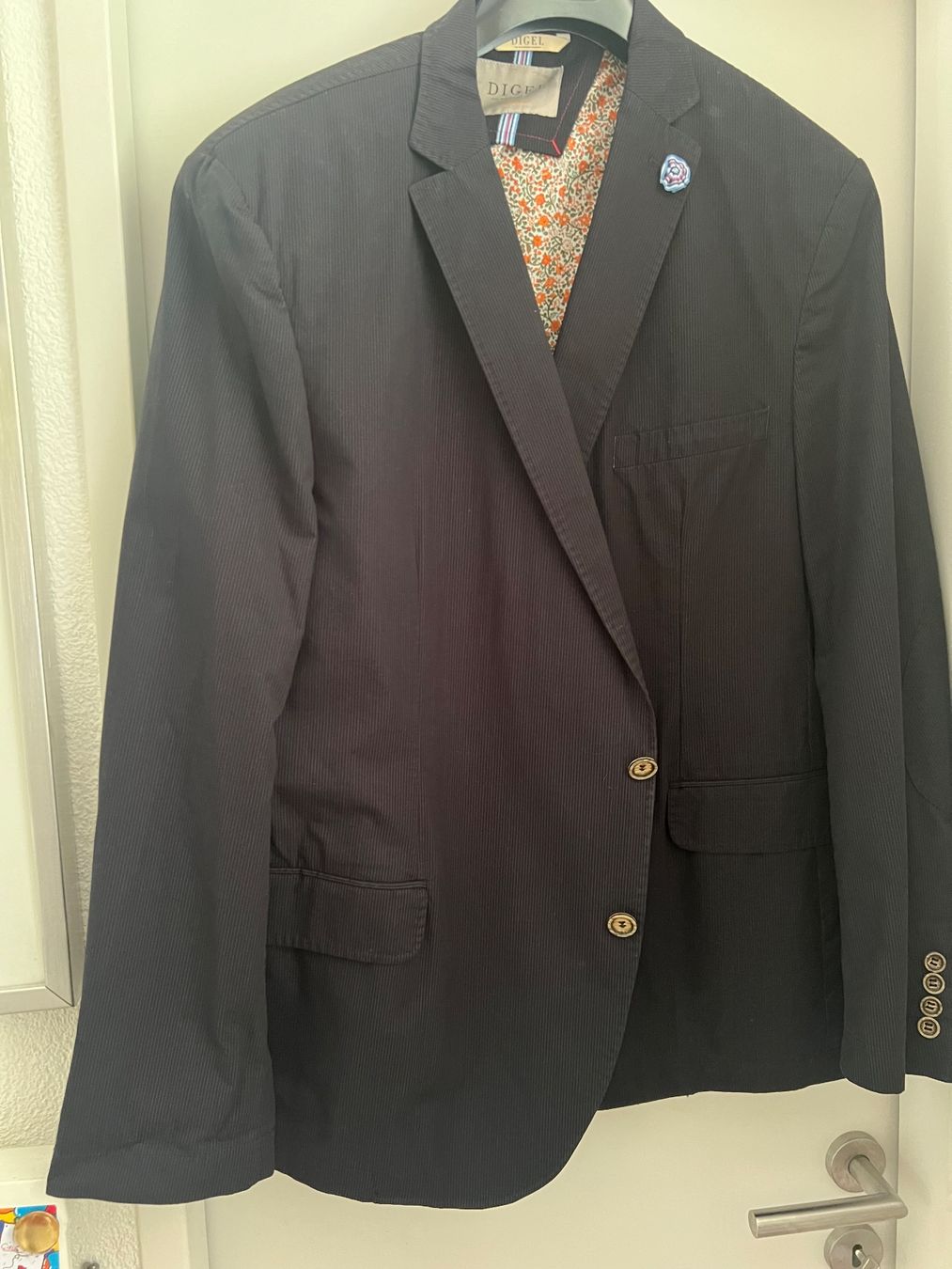 Giacche: Sakko Jacke DIGEL 58/29 Dunkelblau neu – Nuovo (secondo la descrizione) da Dornach venduto da samuti 2