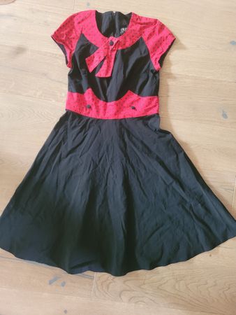Hell bunny Vixxen kleid Gr L Rockabella Rockabilly Pinup