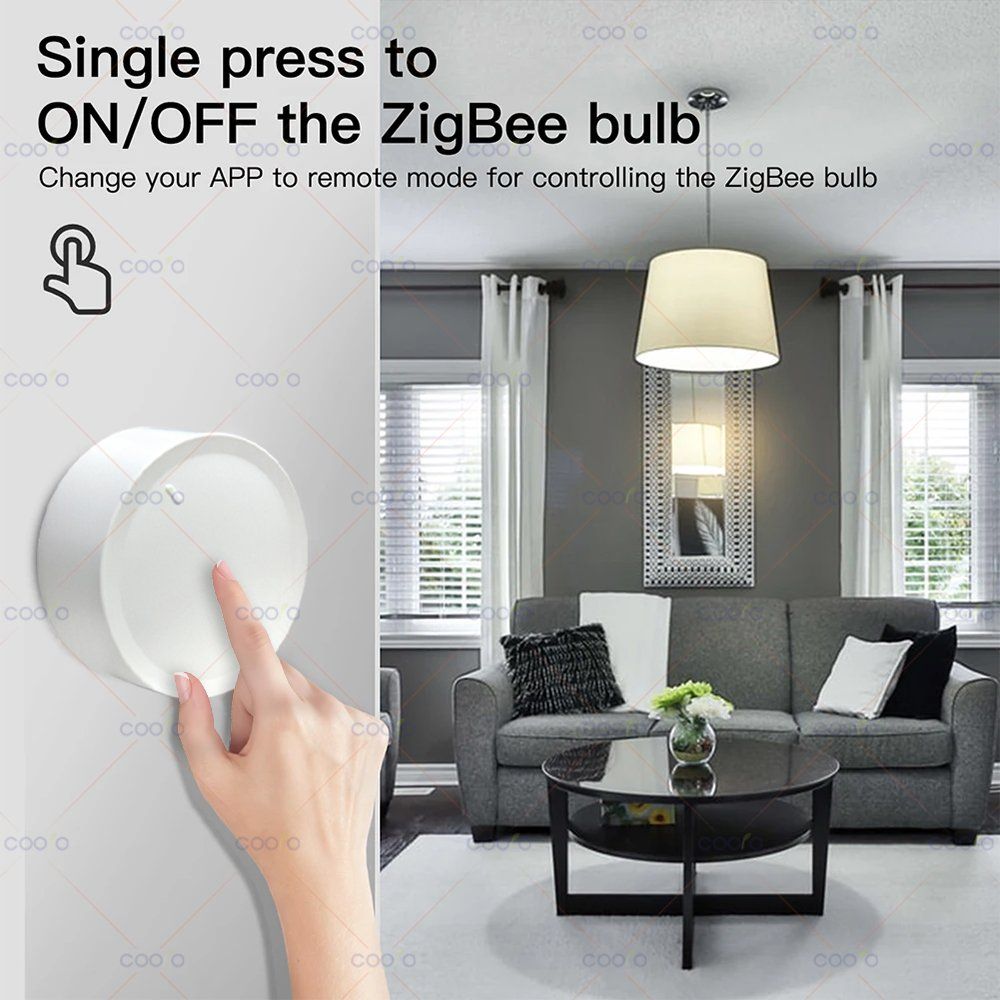Telecomandi: Zigbee Smarthome rotating dimmer & button / TUYA smart knob – Nuovo (secondo la descrizione) da Uster venduto da -FPS- 2
