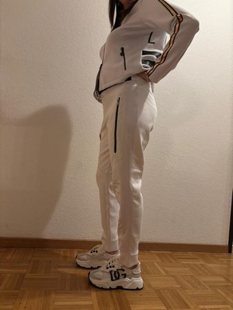 Felpa Sportalm Trainingsanzug Grösse 40 milch-weiss