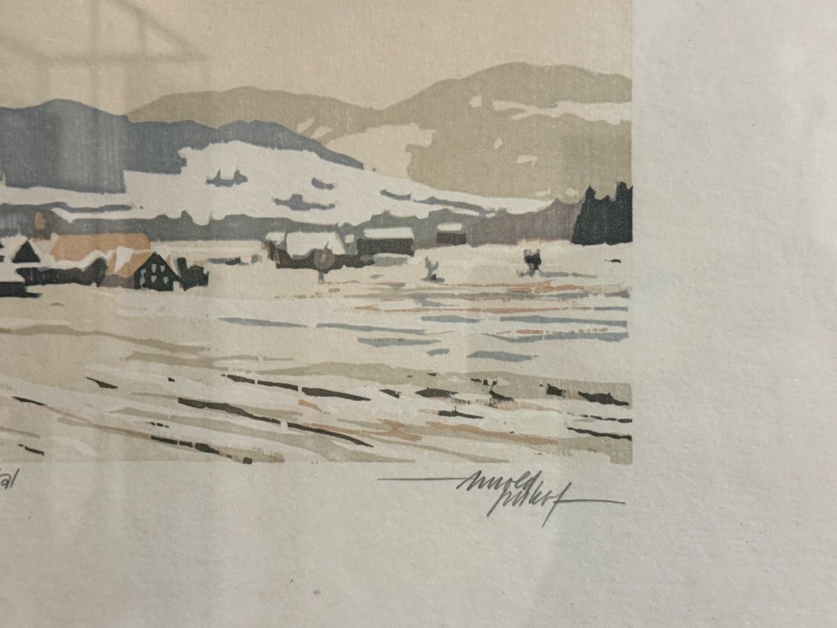 Grafica & Litografie: Arnold Imhof - im Emmental - Lithographie – Usato da Solothurn venduto da NUVICO 4