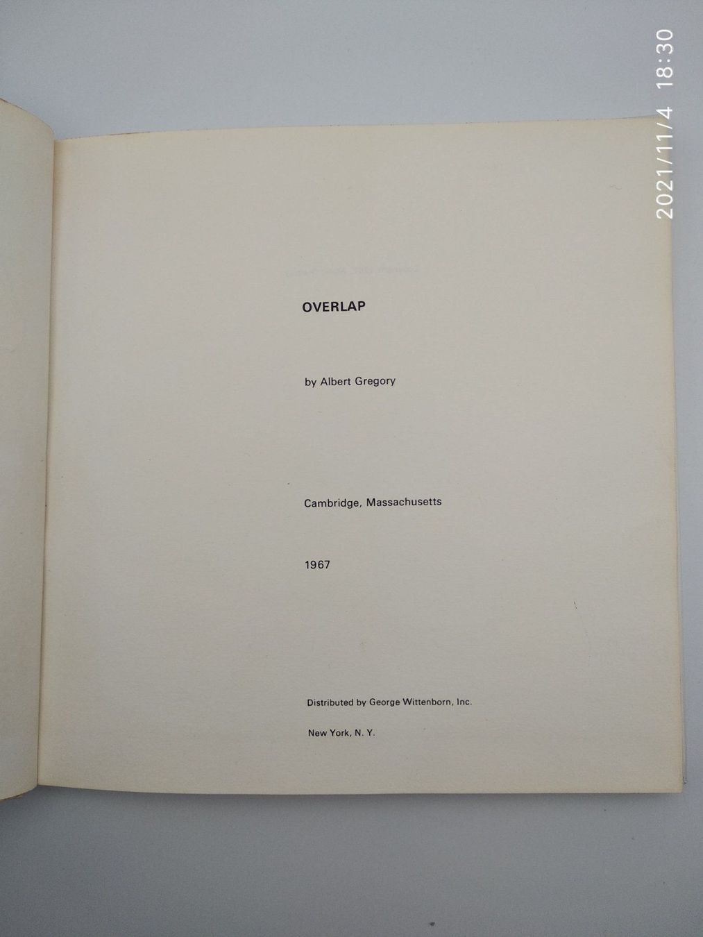 Livres: ARTIST BOOK - ALBERT GREGORY – D'occasion à Goldach par Gaip 6
