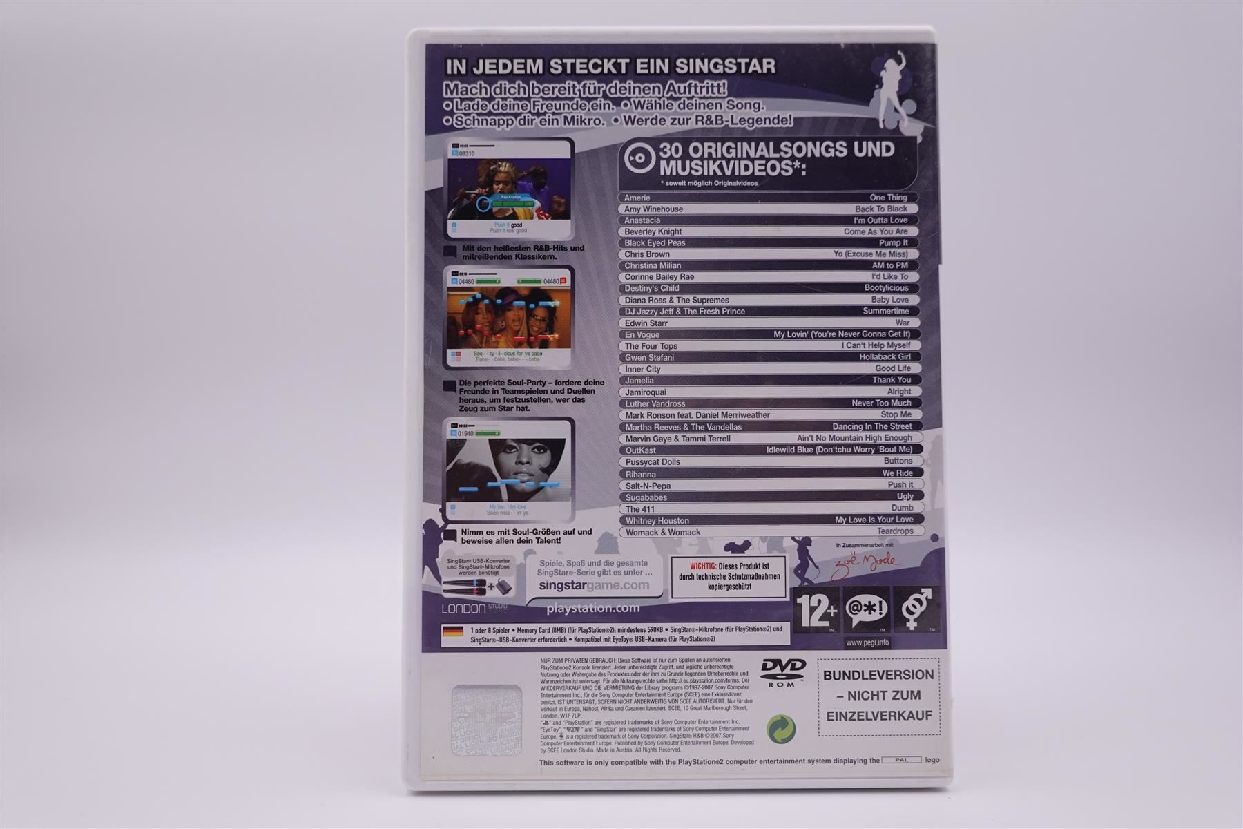 Sony Spiele: Singstar RnB (PS2) – Gebraucht aus Herisau von ZelliZone 1