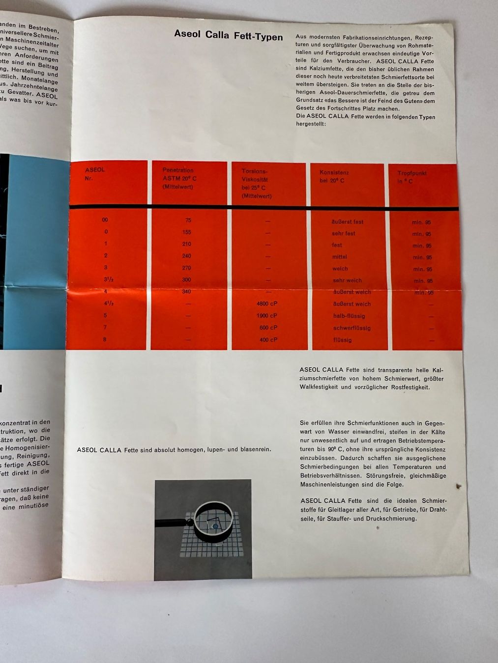 Documenti: Prospekt , ASEOL , Vintage – Usato da Boswil venduto da pavo1 3