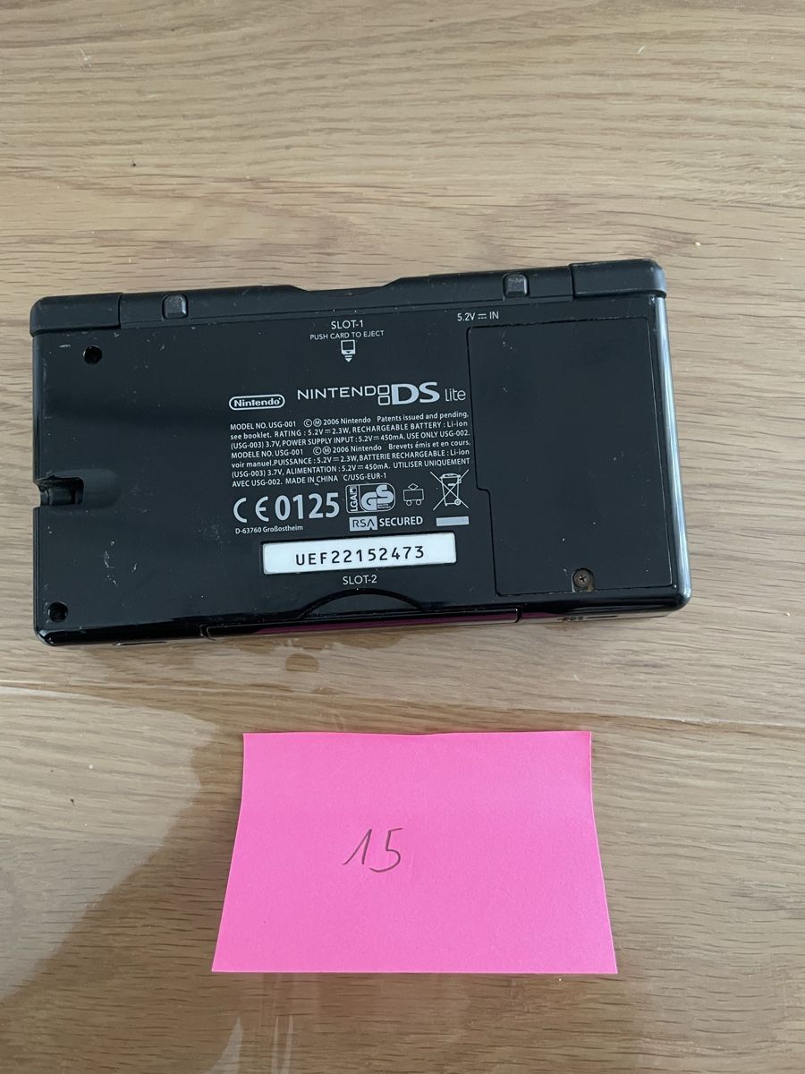 Nintendo Console: Nintendo DS Lite Schwarz Konsole  – Usato da Bazenheid venduto da Toni0141 1