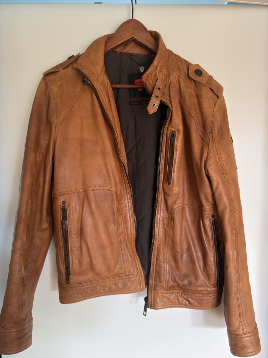 Strellson Giacche: Strellson Lederjacke, Grösse 48, Top Zustand! – Usato da Zürich venduto da koe_2dwp