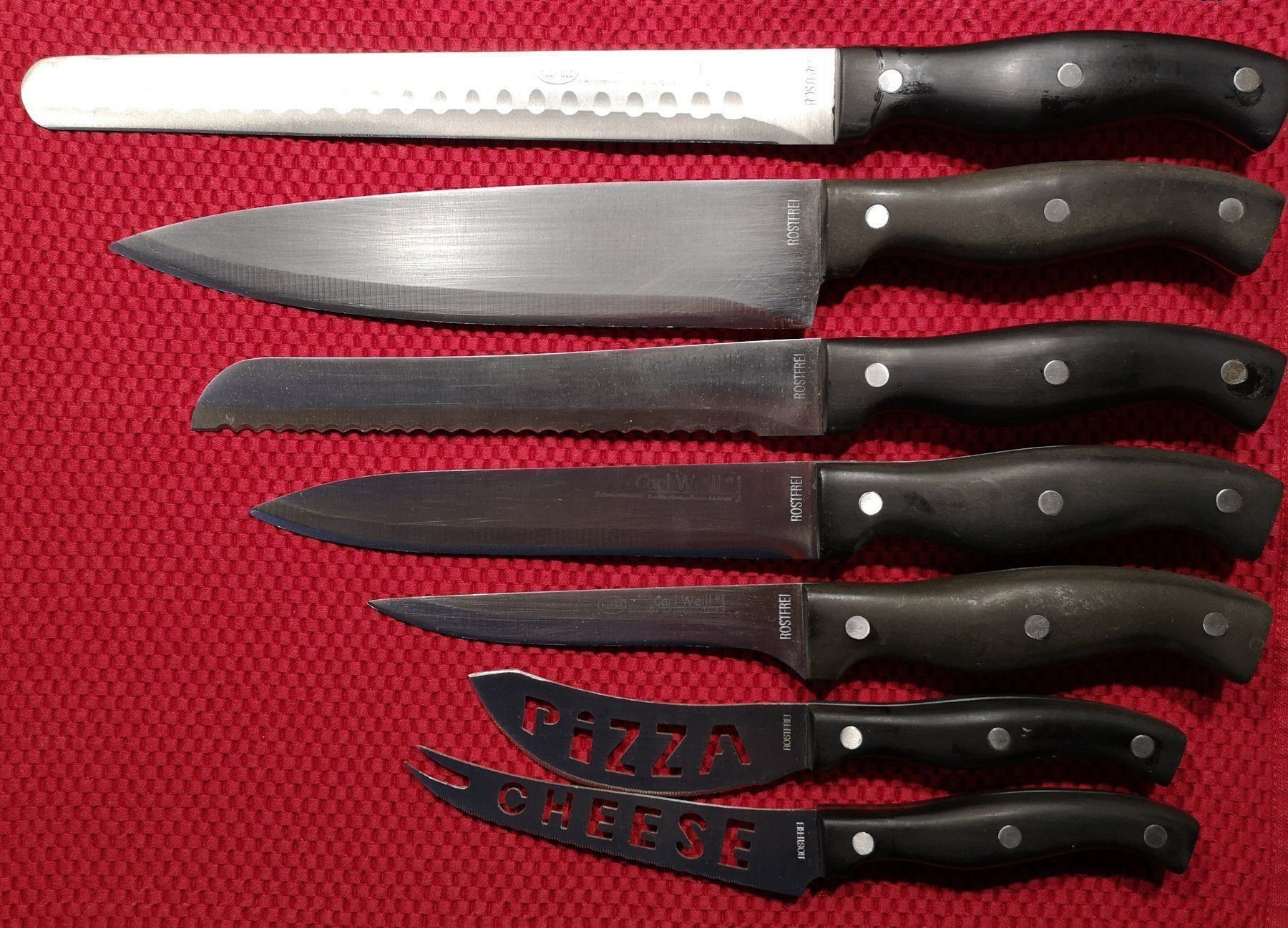 Coltelli: Messer - Set - Koffer von Carl Weill – Usato da Zürich venduto da Tanteemma369 7