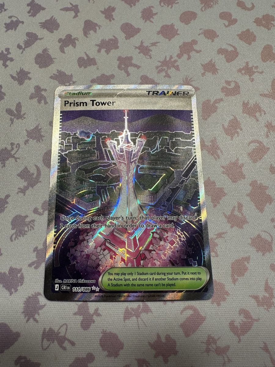 Pokémon Sammelbilder & Trading cards: Prism Tower CRI 111ENG ab 1.-- – Gebraucht aus Recherswil von Nitschy