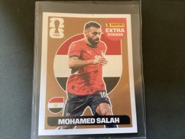 PANINI EXTRA STICKER MOHAMED SALAH BRONZE 