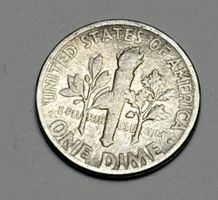 Pièce de monnaie USA One Dime 1947 Roosevelt en argent