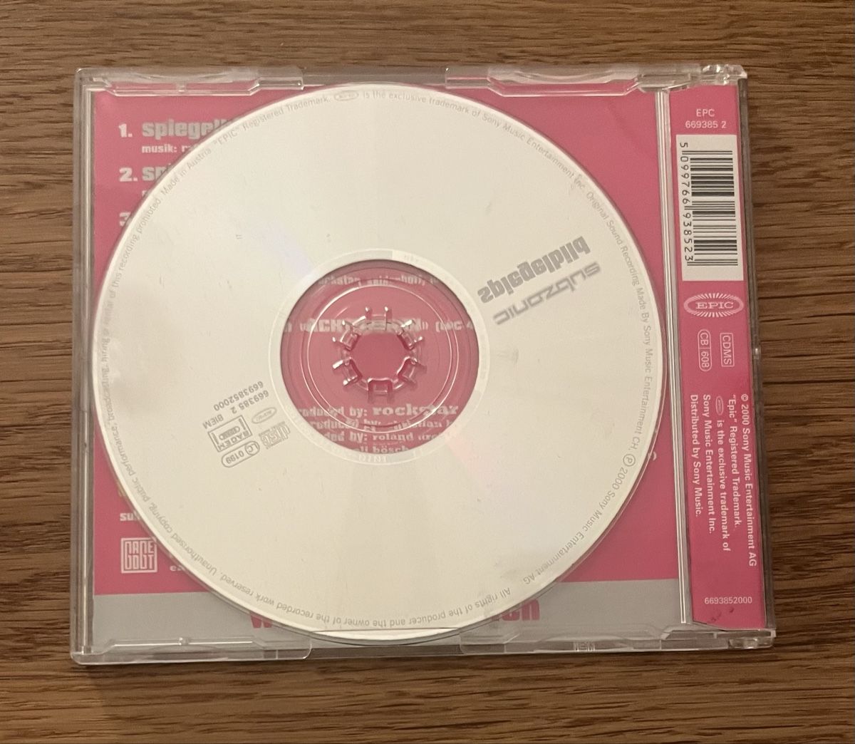 CD: Single CD: Subzonic - Spiegelbild – Usato da Sursee venduto da abcdxyz 1