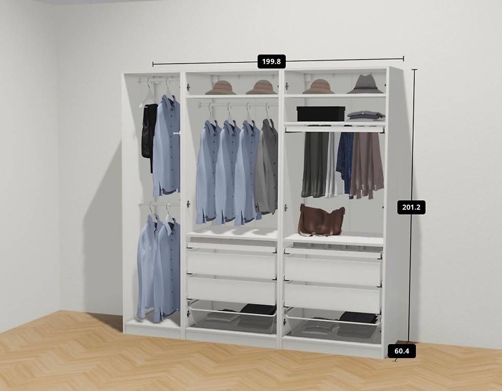 Ikea Schränke: Armoire IKEA PAX – Gebraucht aus Sierre von ano_9l97 1