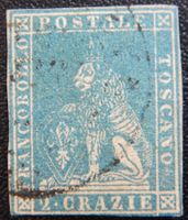 Toskana Altitalien Kat. 13 gest. 1857 Kat. 75 Euro