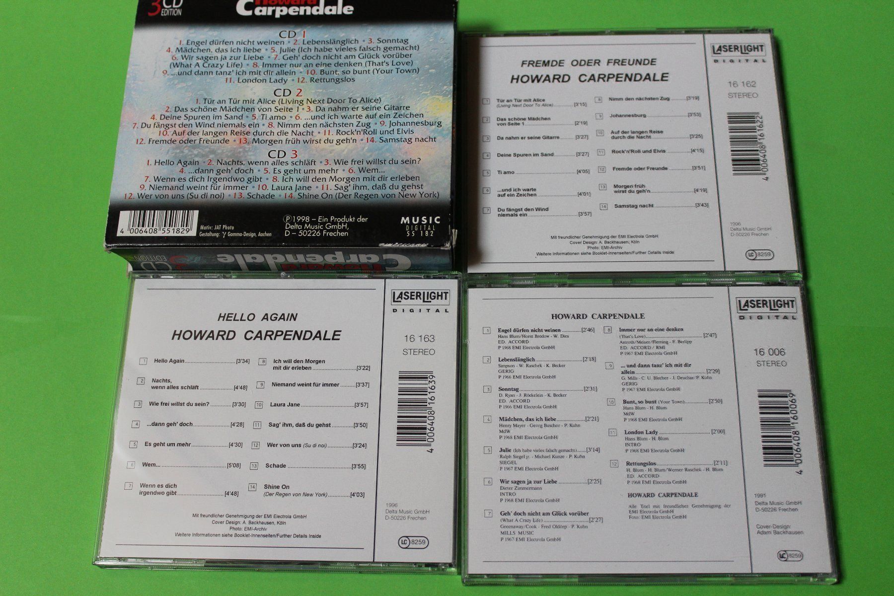 CD: HOWARD CARPENDALE - BEST OF 3CD!!!!!!!!! – Usato da Tübach venduto da JamesStone 4