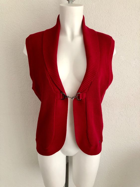 Cecil Gilet Trapuntato Con Cappuccio Rimovibile Donna - Lunghezza Midi, Tasche Con Bottone