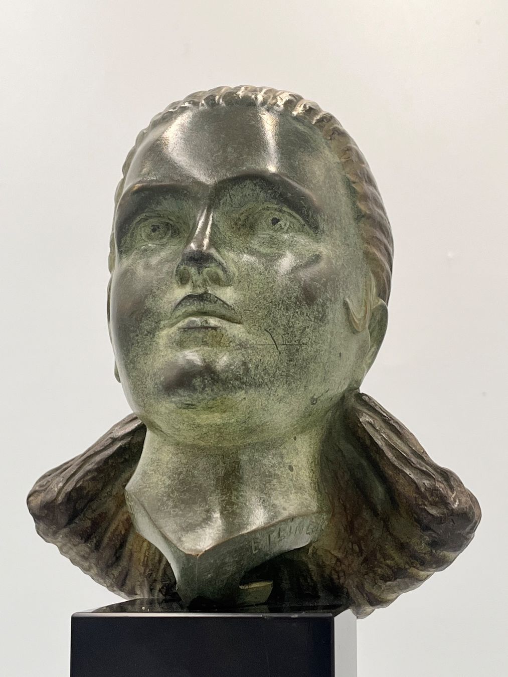 Skulpturen & Statuen: Buste Art-déco Bourraine , 1920 – Gebraucht aus Lausanne von Vibewave 3