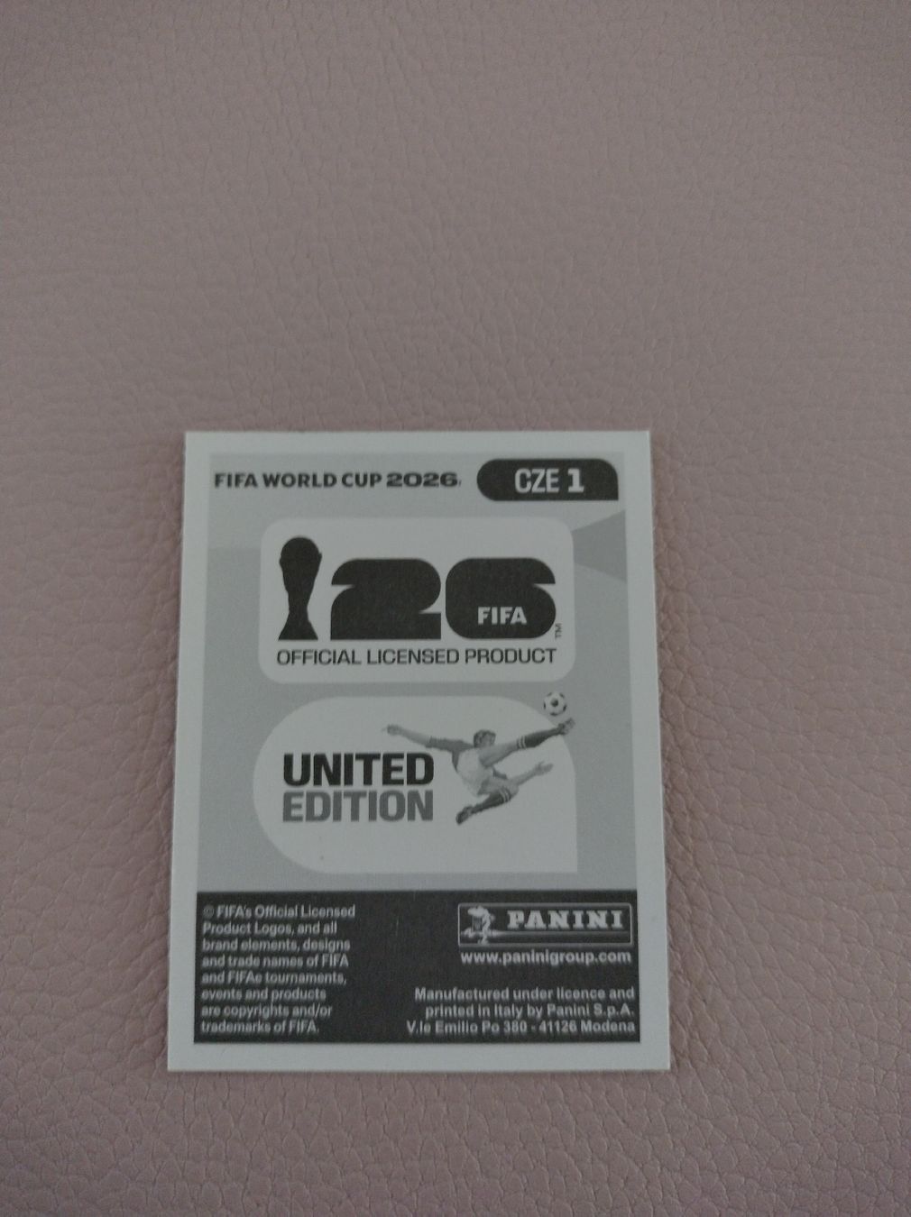 Panini Carte collezionabili: CZE1 Panini  – Nuovo (secondo la descrizione) da Schöftland venduto da KuLe_8pmc 1