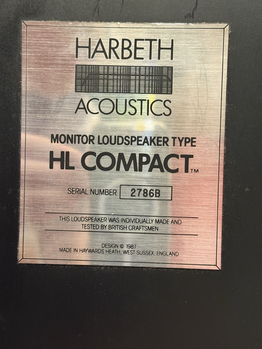 Harbeth Casse acustiche: Harbeth HL Compact 1987 – Usato da Gümligen venduto da glurin 3