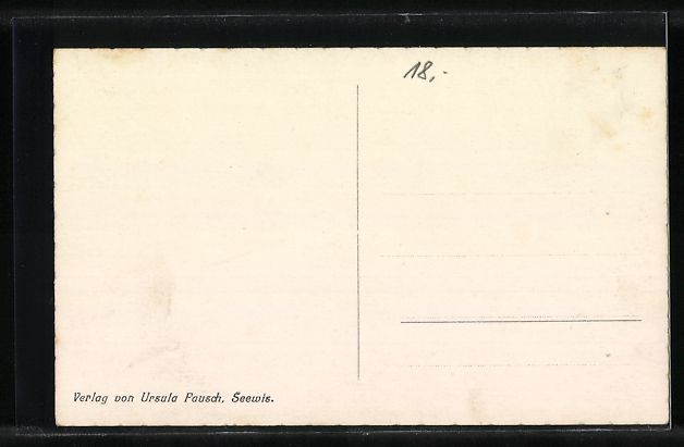 Cartoline postali: AK Seewis / Graubünden, Totalansicht – Usato da Berlin venduto da bartko-reher 1