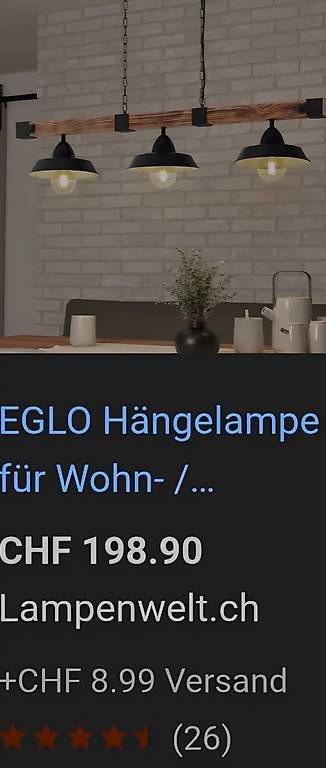 Lampes: Lampe, top zustand – D'occasion à Inwil par mic_htq6
