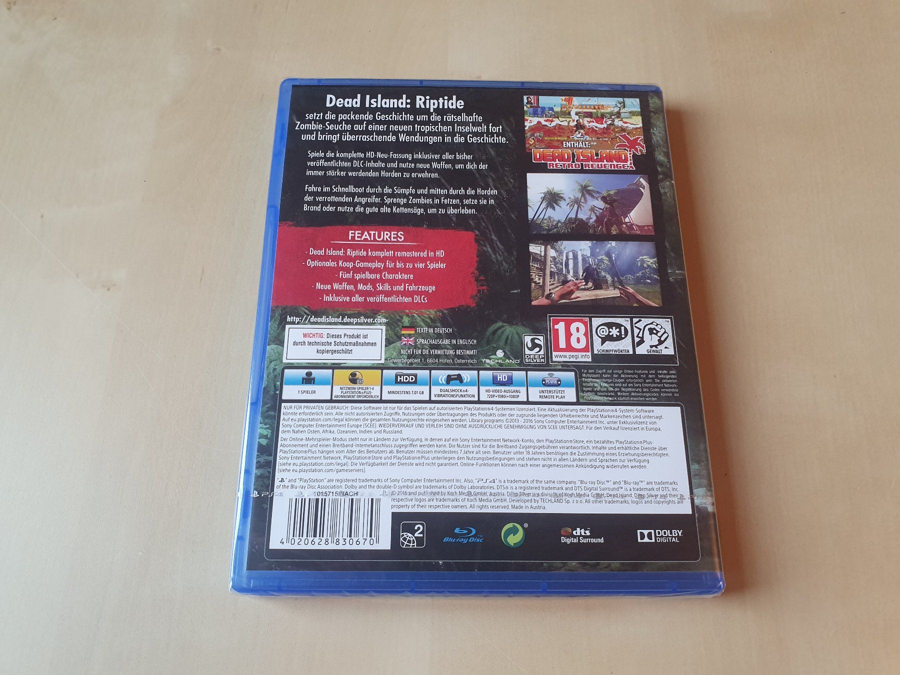 Sony Giochi: Dead Island Riptide neu und ovp – Nuovo e nell'imballaggio originale da Stansstad venduto da collectorsshop 1