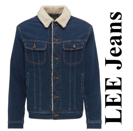 S NEU 180Fr Lee Jeansjacke Übergangsjacke Motorradjacke WARM