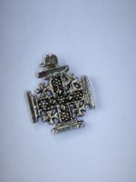 Jerusalemkreuz Anhänger Silber 925 Gewicht 4.57 Gramm