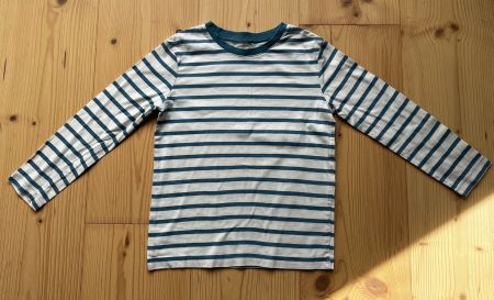 H&M Gestreiftes Langarmshirt – Grösse 110/116