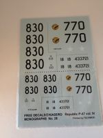 1/48 DECALS AUS KAGERO P-47 VOL.IV MONOG. 28 NUR DECALS
