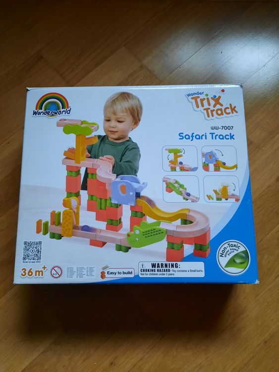 Qvolution Kugelbahn – Magnet-Set Mit 72 Teilen, Fördert Kreativität & Räumliches Denken Bei Kindern