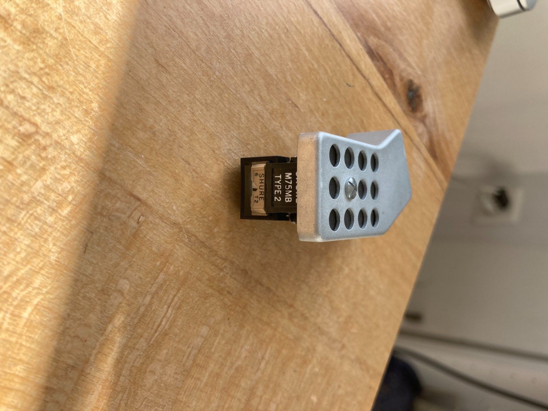 Lenco Giradischi: Lenco Headshell Plug in Head mit Shure M75MB Type 2 Nadel – Usato da Schaffhausen venduto da mir_7wkd