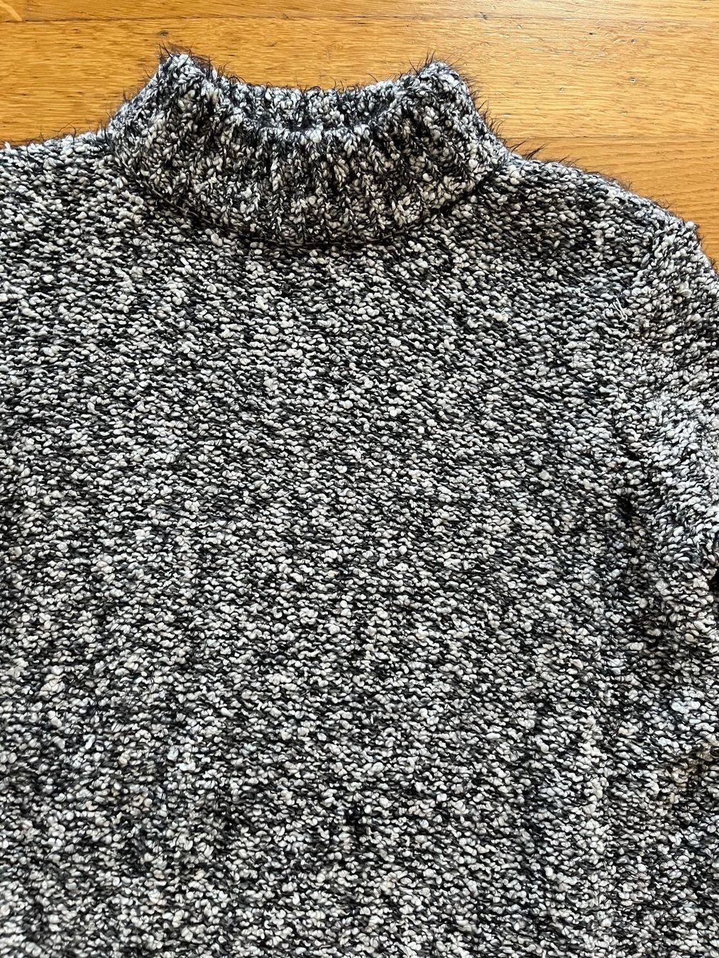 Maglioni & Felpe: Strickpullover, Rollkragen, Schwarz/Weiss, Gr. 36 Street One – Usato da Kreuzlingen venduto da zwergli05 1