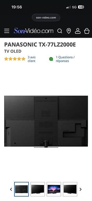 Panasonic Televisori: Panasonic oled – Usato da rolle venduto da sinani03 2