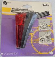 OVP 90er (Migros) Rücklicht mit Standlicht für Vintage Velo