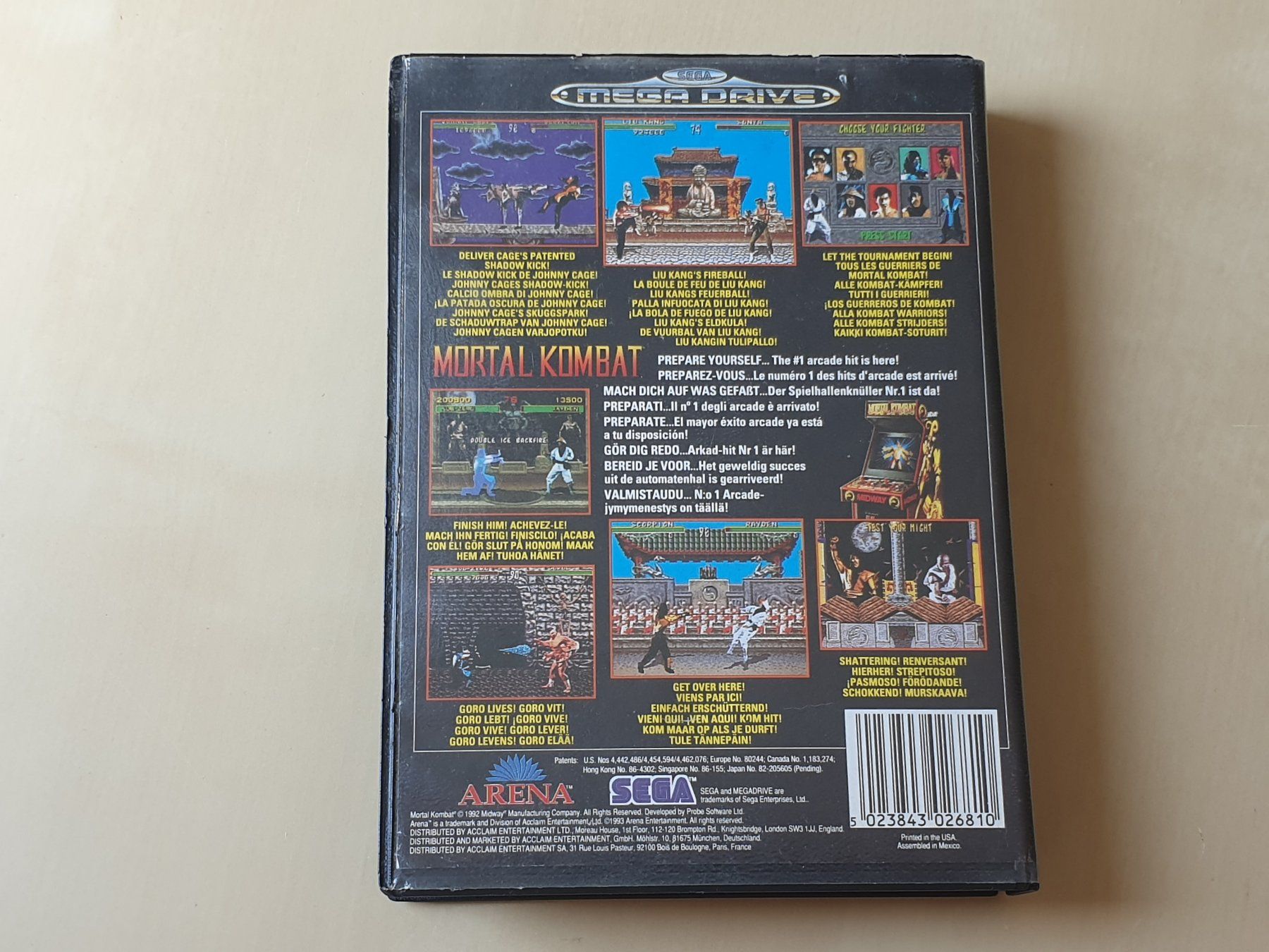 Sega Giochi: Mortal Kombat – Usato da Stansstad venduto da collectorsshop 1